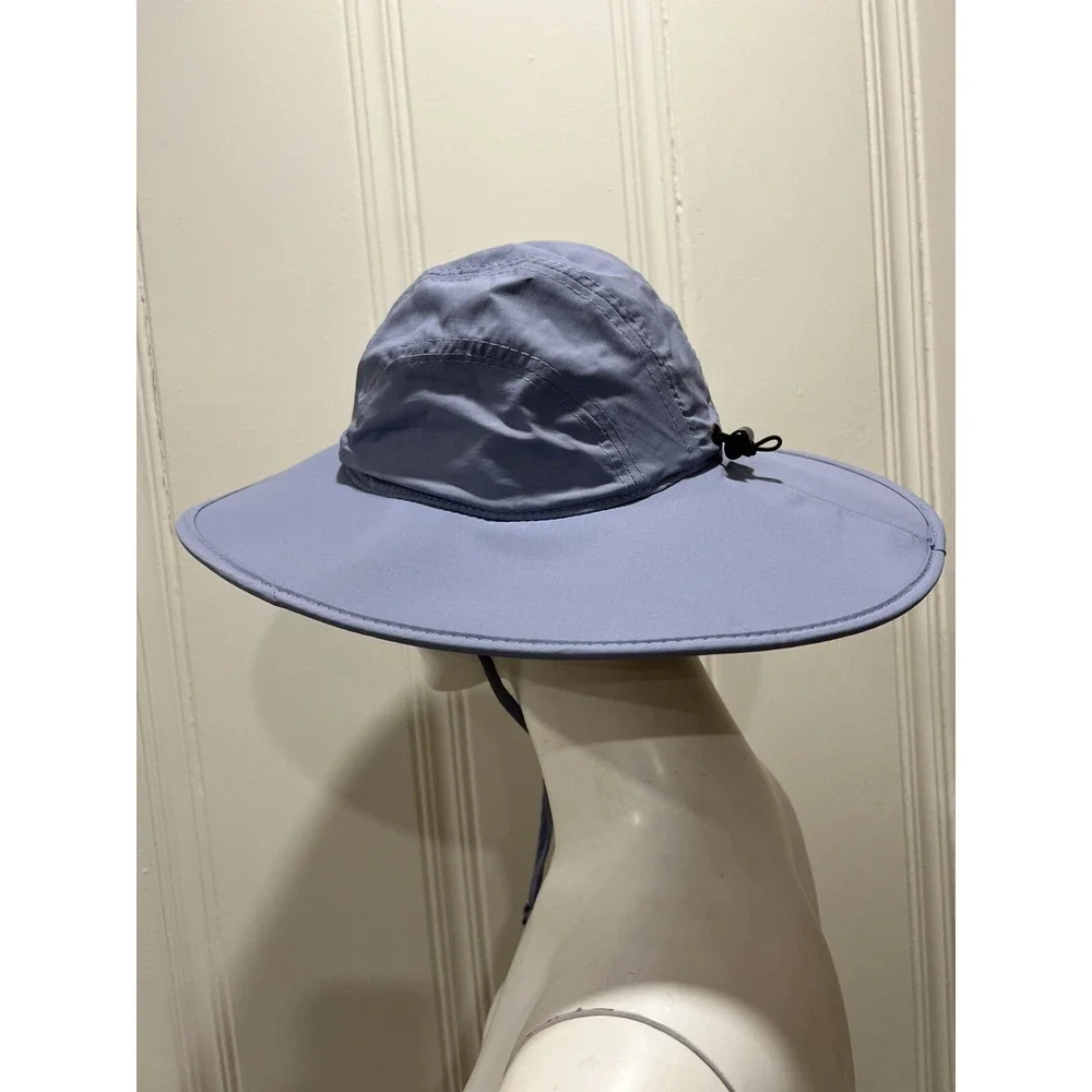 Scala Women's Sun Summer Beach Hat Inner Drawstring Brim Packable Chin Strap